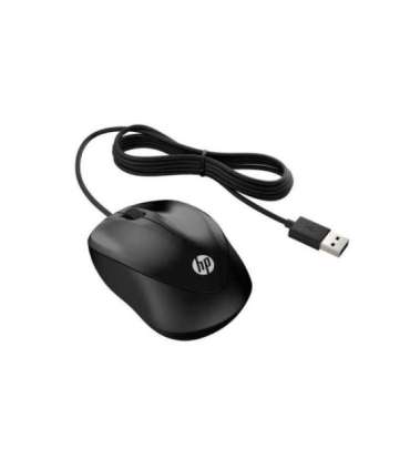 HP 1000 USB Wired Mouse - Black