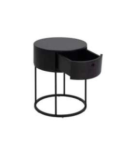 Öökapp POLO D40xH51cm, must, MDF, metall