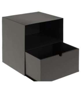 Öökapp JOLIET 30x25xH30cm, must