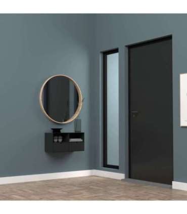 Öökapp JOLIET 30x25xH30cm, must