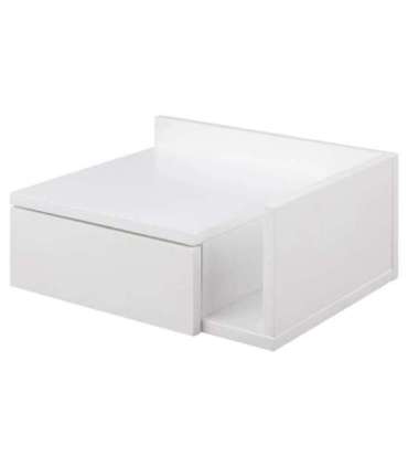 Öökapp ASHLAN 40x32xH16,5cm, valge