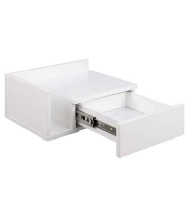 Öökapp ASHLAN 40x32xH16,5cm, valge