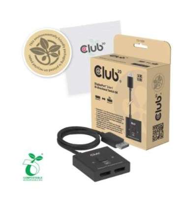 VIDEO SWITCH DP 2IN-1/CSV-1009 CLUB3D