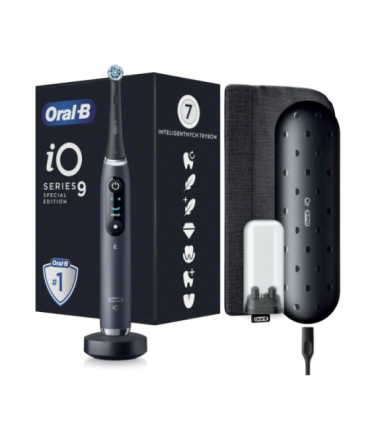 Oral-B Electric toothbrush, Special Edition Black with bag