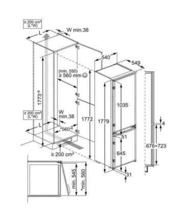 Fridge ELECTROLUX LNA6LE18S