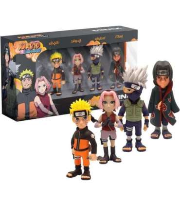 Set of 4 Naruto Shippuden Minix 7cm figures