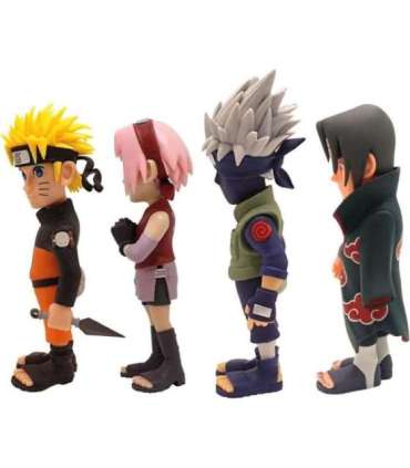 Set of 4 Naruto Shippuden Minix 7cm figures