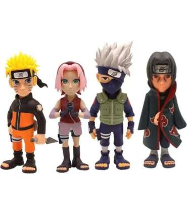 Set of 4 Naruto Shippuden Minix 7cm figures