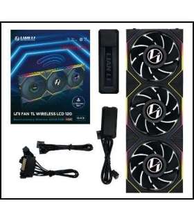CASE FAN 120MM WRL 3PCS/G99.12RTLLCD1W3B.00 LIAN LI
