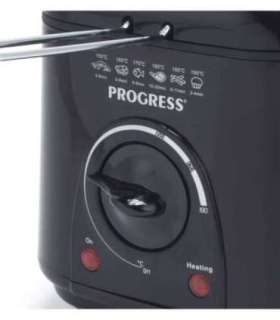 Progress EK2969PBLKVDE Compact Deep Fat Fryer