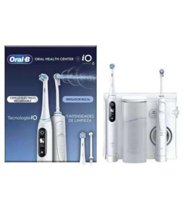 Oral-B Electric Toothbrush iO6 & OxyJet Rechargeable For adults Number of brush heads included 2 Number of