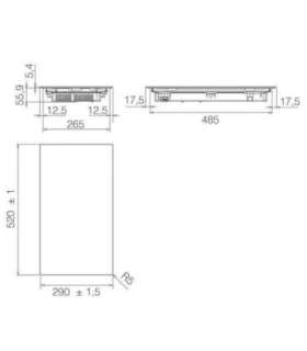 Hob ELICA PRIMIS 302 BL
