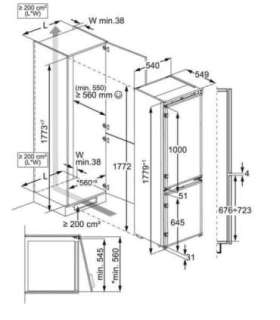 Fridge ELECTROLUX E8MNCD18S