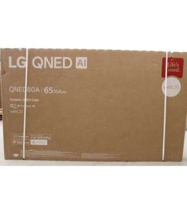 SALE OUT. LG 65QNED80A3A 65 Smart TV webOS UHD DAMAGED PACKAGING