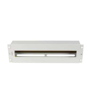Lanberg 19" 3U Voltage Distrubution Panel with Din Rail TS-35 Grey