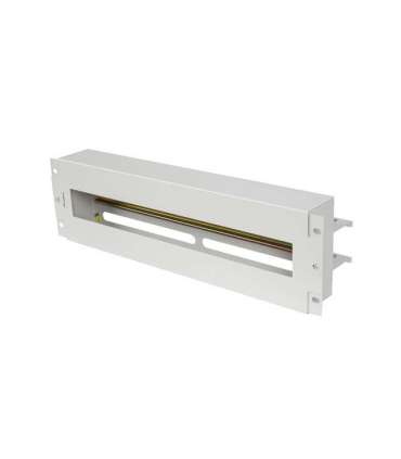 Lanberg 19" 3U Voltage Distrubution Panel with Din Rail TS-35 Grey