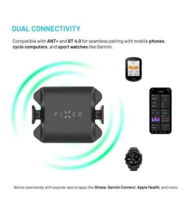 Fixed Cadence/Speed Sensor Spin Bluetooth Black