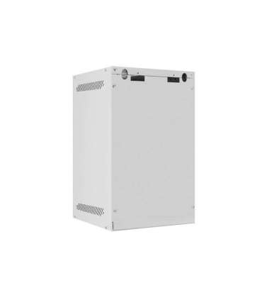 Lanberg Rack cabinet 10" wall-mount 9U/280x310 (flat pack) with glass door WF10-2309-10S Gray