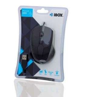 iBox i005 mouse Ambidextrous USB Type-A Laser 1600 DPI