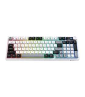 Onikuma MT902 2.4G Gaming Keyboard (Black and White)