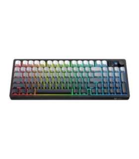 Onikuma MT902 2.4G Gaming Keyboard (Black and White Gradient)