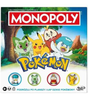 Hasbro Monopoly Pokémon Board Game (Polish Edition)
