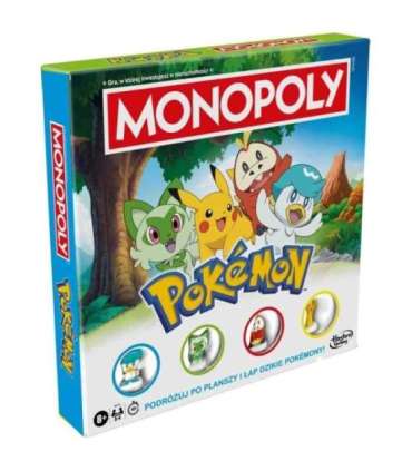 Hasbro Monopoly Pokémon Board Game (Polish Edition)
