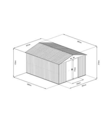 Aiakuur HECHT 12X10 PLUS