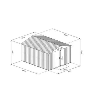 Aiakuur HECHT 10X10 PLUS