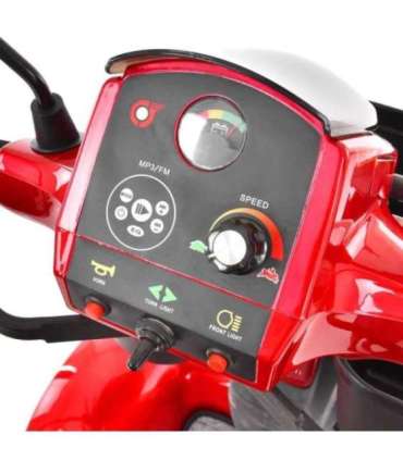 4-rattaline elektri motoroller HECHT WISE RED