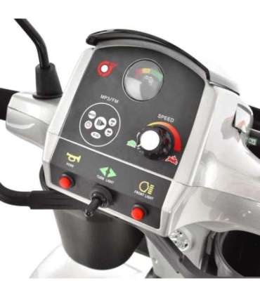 4-rattaline elektri motoroller HECHT WISE BLUE