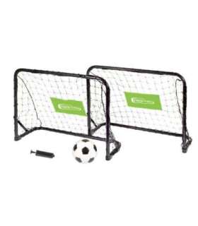 Two football goals set, 60x45x25cm