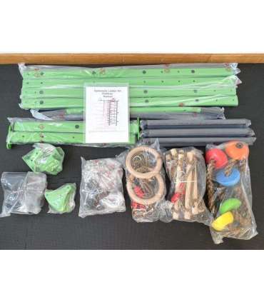 Swedish wall for children RESTPRO® KID-1 green