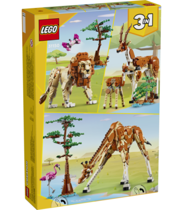 LEGO Creator Metsikud safariloomad
