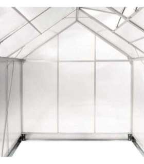 Polycarbonate greenhouse 10.75m² (4.3x2.5m)