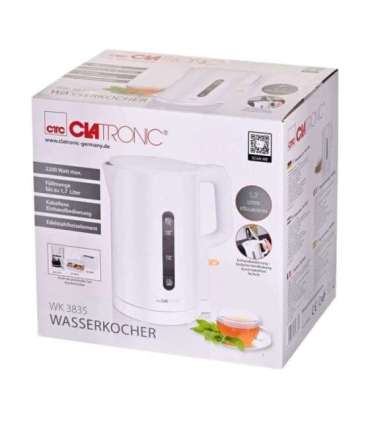 Czajnik elektryczny 1,7L WK 3835 CLATRONIC biały