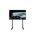 Next Level Racing Floor stand Round Tube Freestanding Single Monitor Stand Up to 65 " Height adjustment, Tilt |