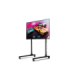 Next Level Racing Floor stand Round Tube Freestanding Single Monitor Stand Up to 65 " Height adjustment, Tilt |