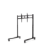 Next Level Racing Floor stand Round Tube Freestanding Single Monitor Stand Up to 65 " Height adjustment, Tilt |