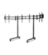 Next Level Racing Floor stand Round Tube Freestanding Single Monitor Stand Up to 3x43 " Height adjustment, Tilt |