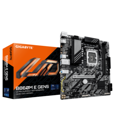 Gigabyte B860M E GEN5 Processor family Intel Processor socket LGA1851 DDR5 Number of SATA connectors 4 |