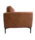 Nurgadiivan SOFIA PN 257x83/168xH82cm, pruun