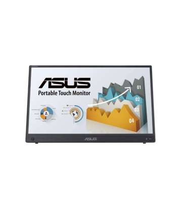 Monitor ZenScreen Touch 15.6 inch MB16AHT FHD (1920 x 1080), IPS, 10-point touch, Mini-HDMI, ergo kickstand, tripod socket,
