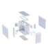 ASUS PRIME AP303 Mesh Midi Tower White