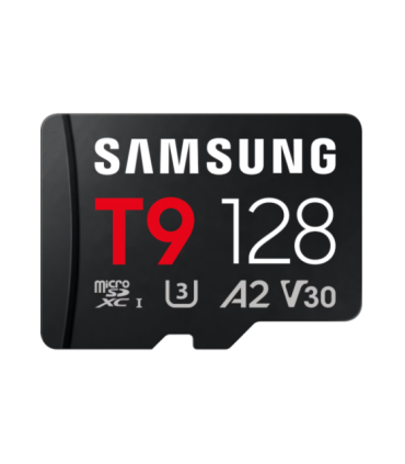 Samsung T9 MicroSD Card 128 GB microSDXC Flash memory class U3, V30, A2