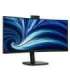 Monitor 34 inches 34B2U3600CH Curved VA HDMIx2 DP HAS USB-C RJ45 KVM