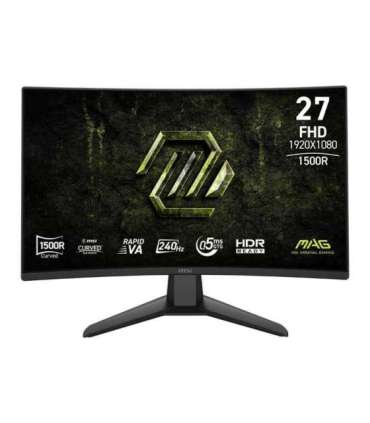 Monitor MAG 274CF X24 27inches/LED/FHD/CURVE/240Hz/Black