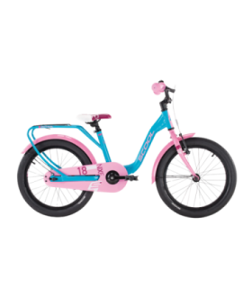 Детский велосипед S'COOL niXe 18" Ocean/Pink