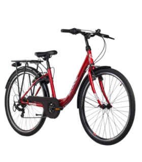 Noorte jalgratas S'COOL chiX, 26" Red/White
