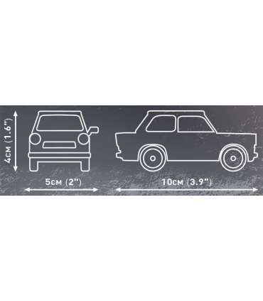 Blocks 72 elements Trabant 601